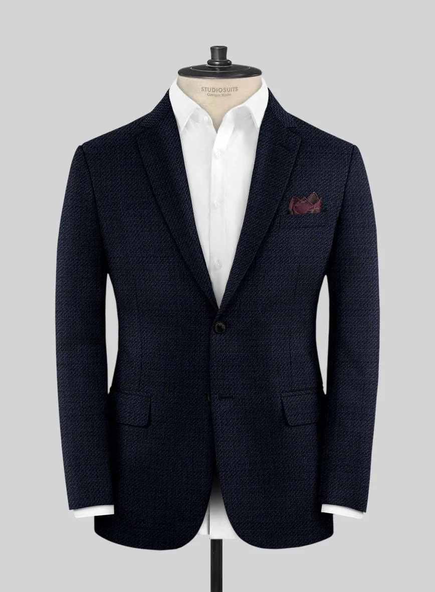 Reda Floura Blue Wool Suit